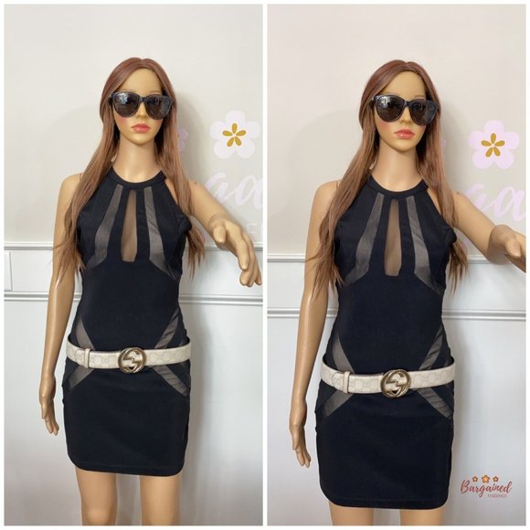 Authentic Gucci Cream Guccissima Leather Gold Interlocking G Buckle Belt 90/36 - Picture 4 of 13